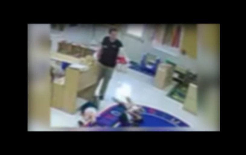 daycare worker picking a girl, 4, up by the arm and slamming her on the ground in texas