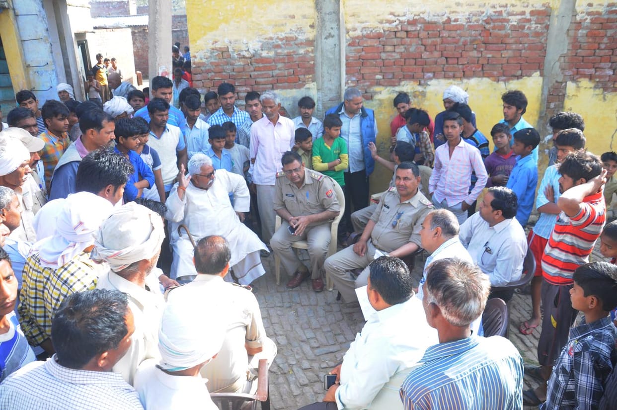 Murder of Ambedkar's Murti in Khurja