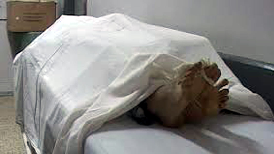 sensation from death body of police inspector