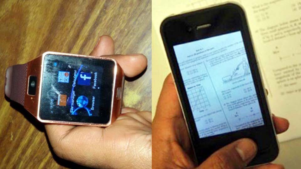 copying in up board exam