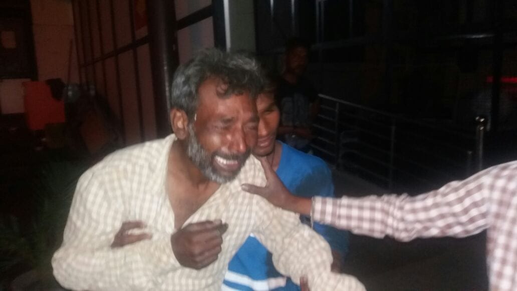 one boy dead in firing in bjp raily