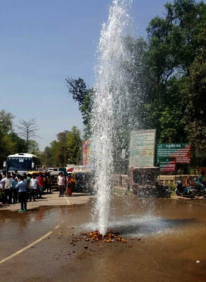 case registered against medha engineering over pipe line corruption in varanasi