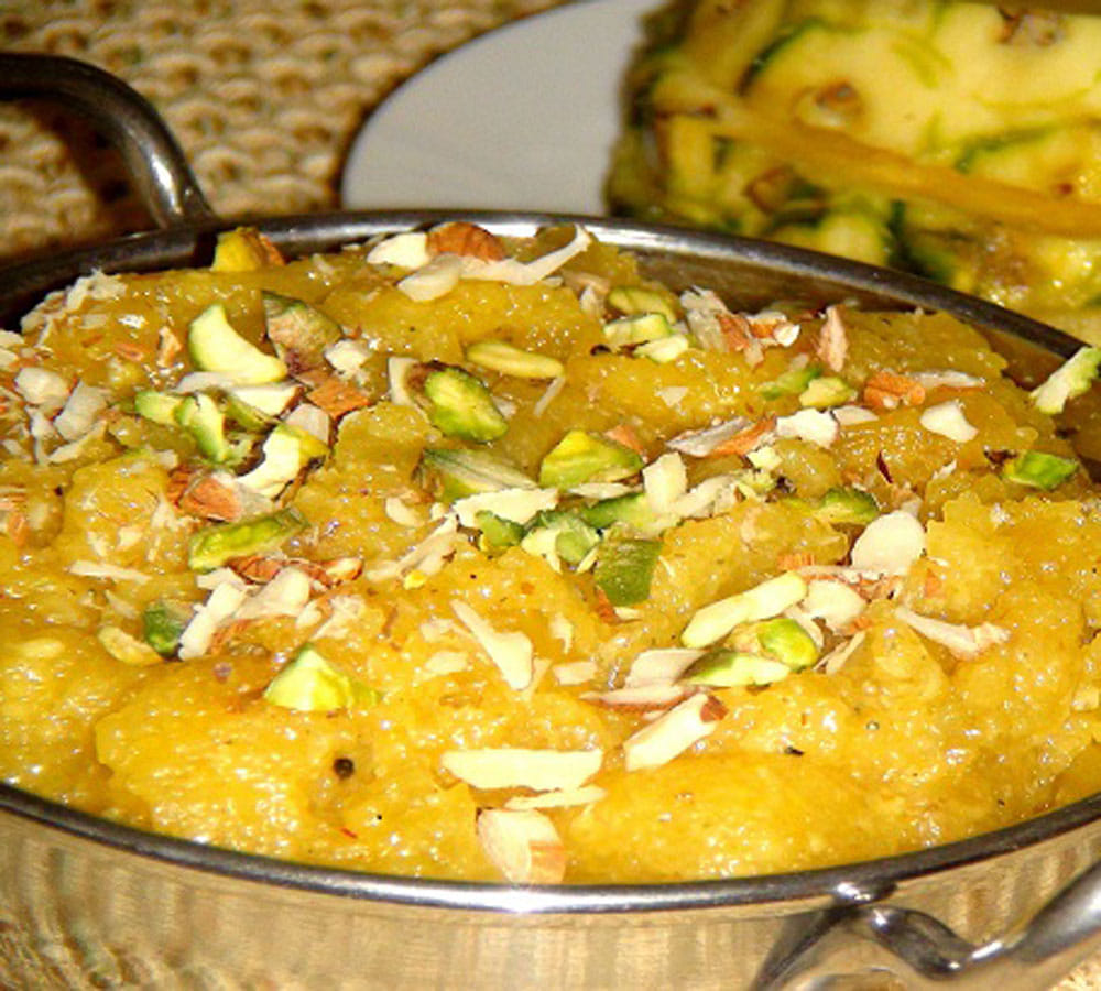 special navratri recipe pineapple and banana pudding 