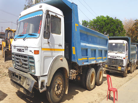 Four miners, three dumpers and JCB seals making illegal mining