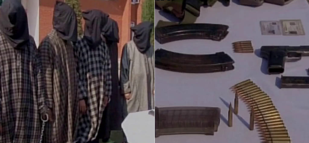 J&K: Hizbul Mujahideen module busted by Police in Kulgam district