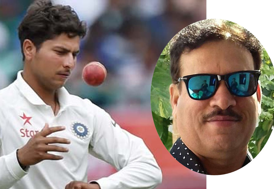 coach kapil pandey makes kuldeep yadav