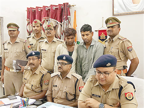 Two vicious vehicles thieved police hand