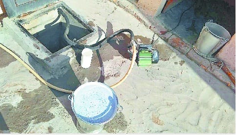 Camri Road hisar, water supply problem hisar, Hisar