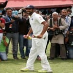 Ravichandran Ashwin receives Sir Garfield Sobers Trophy