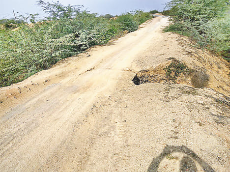 Gurgaon Simriya Marg got shabby for 15 years