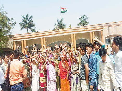 Performed in the Collectorate to remove the wine shop
