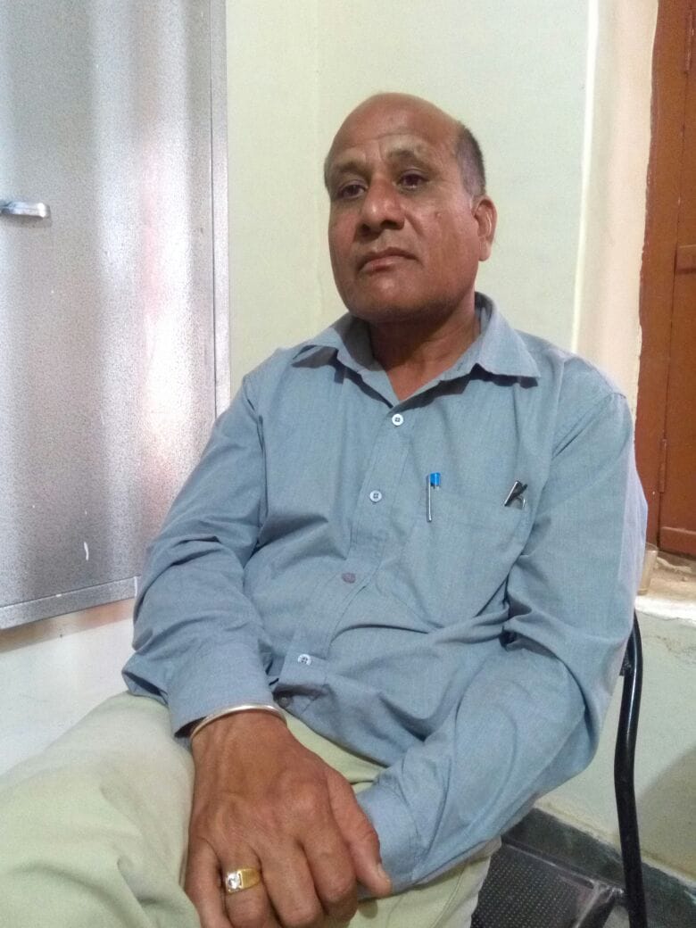 Gram Sevak trap by acb taking bribe in Sriganganagar