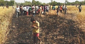 loss in khampur village