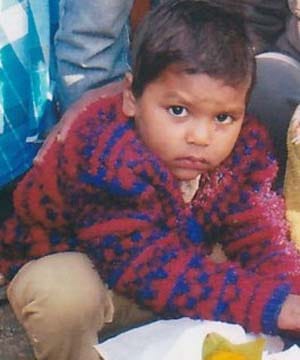 Son's breath rests on parents