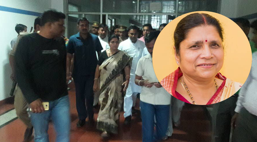 inspection of minister archana pandey 