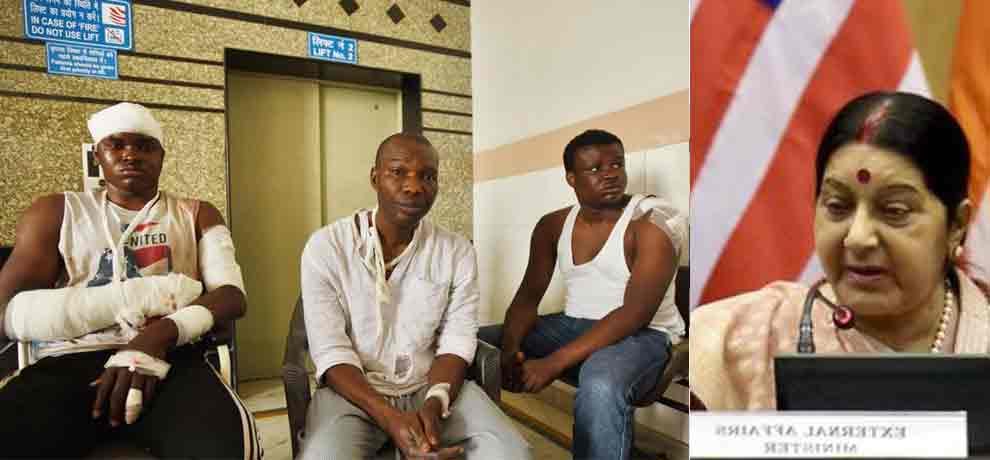 22 minute video on Nigerian national attack in greater noid