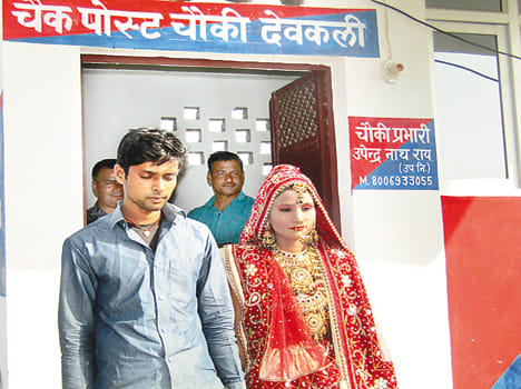 marriage in temple police witness