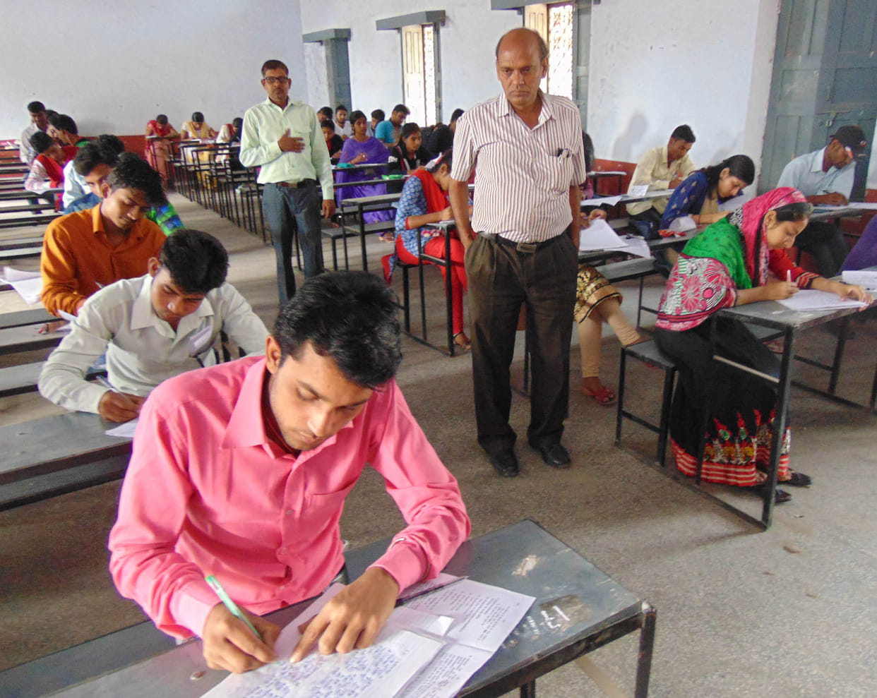 One in Padrauna, three candidates were absent from Kushinagar