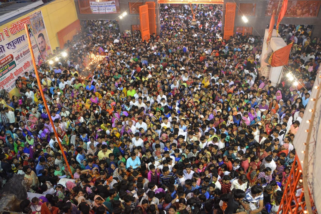 Sprawling temples in temples