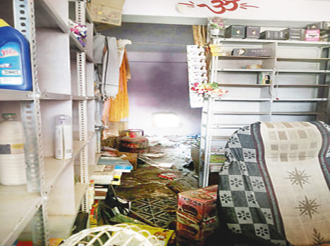 Thieves carry millions of goods from General Store