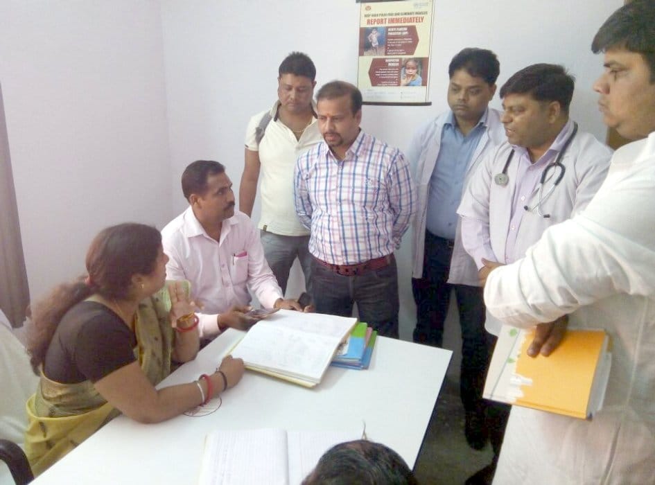 BJP MLAs visited school, police station and hospital