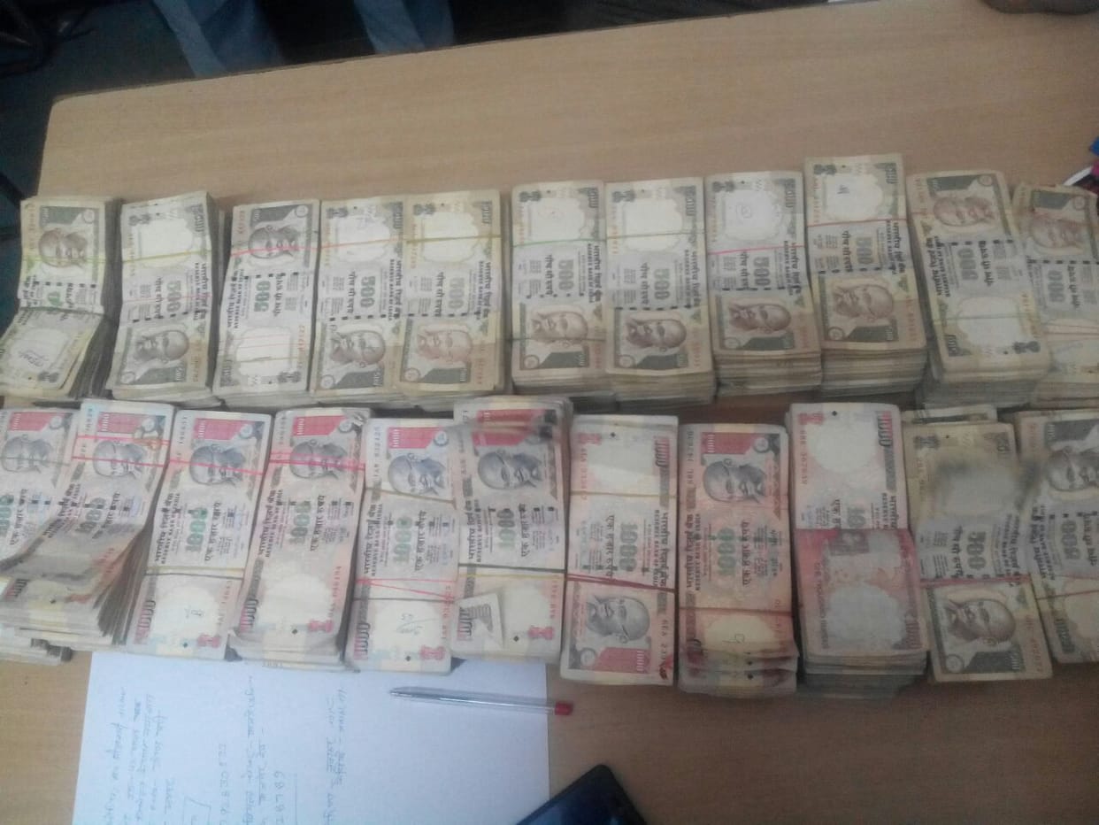 Jaipur's old note exchange consignment failed due to ats team in jawahar nagar