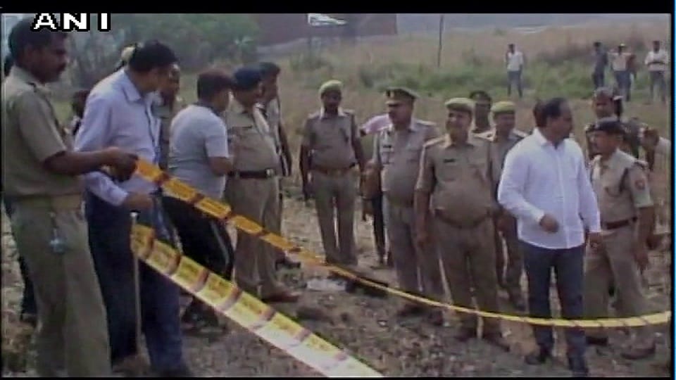 explosion near railway track in Sant Kabir Nagar UP