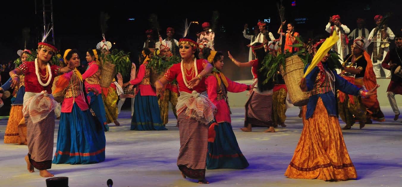 Colorful Presentations on Rajasthan Day