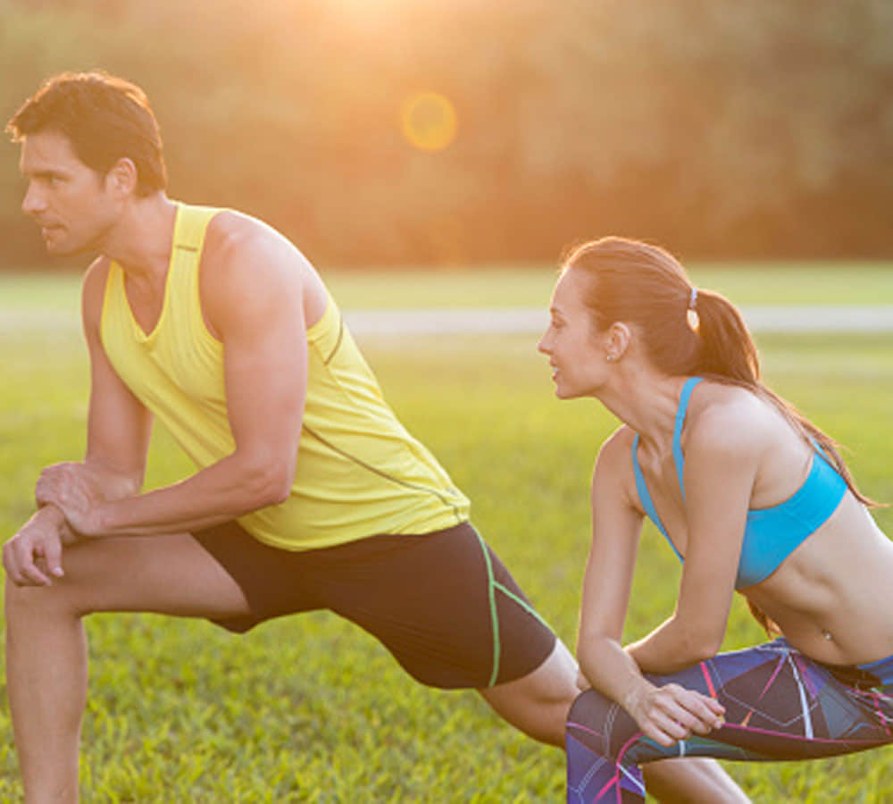 doing exercise with partner is good for relation