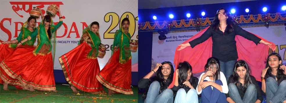 bhu spandan; music,dance,art and createvity makes rock at third days