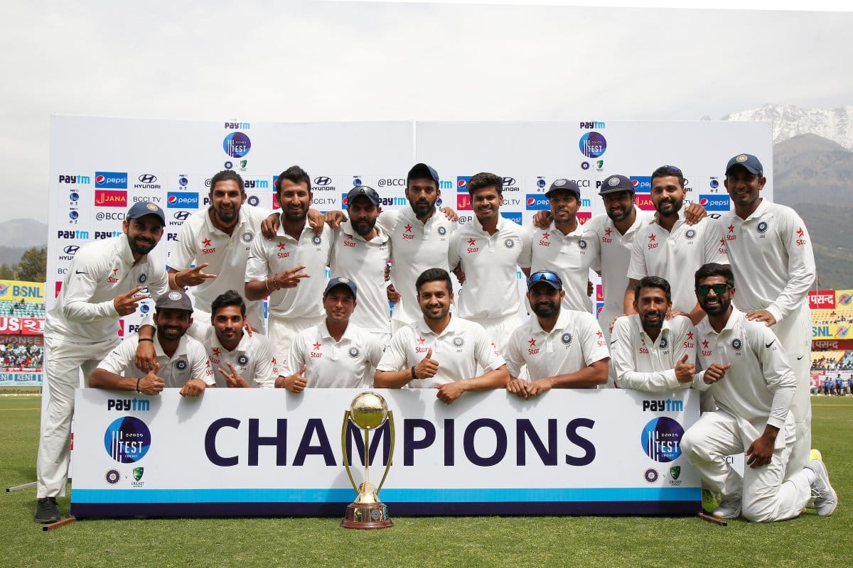 India vs Australia 2017 fourth test live from dharamshala day 4