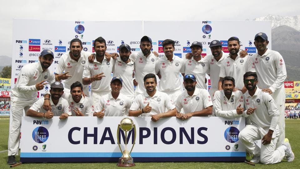 Moments of victory in Team India