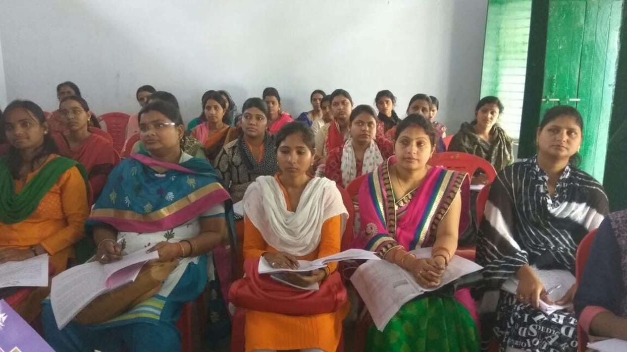 Trainings given to teachers to make mathematics interesting