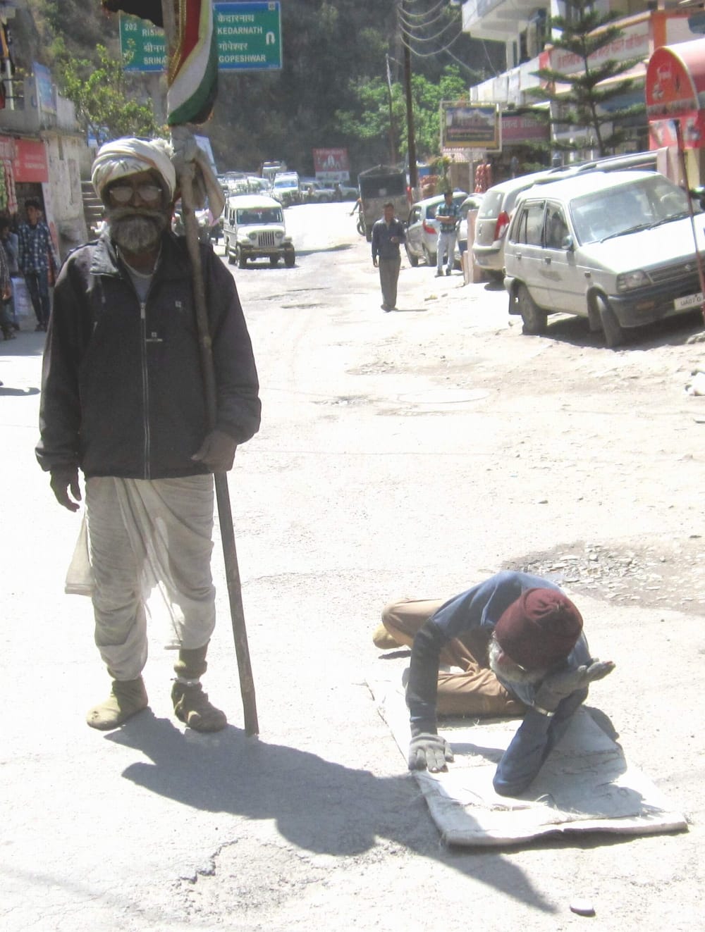 two Pilgrims will reach badrinath after completing a round trip of 450 kilometers