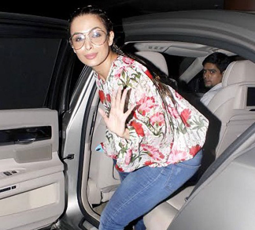 what happened with malaika arora hair
