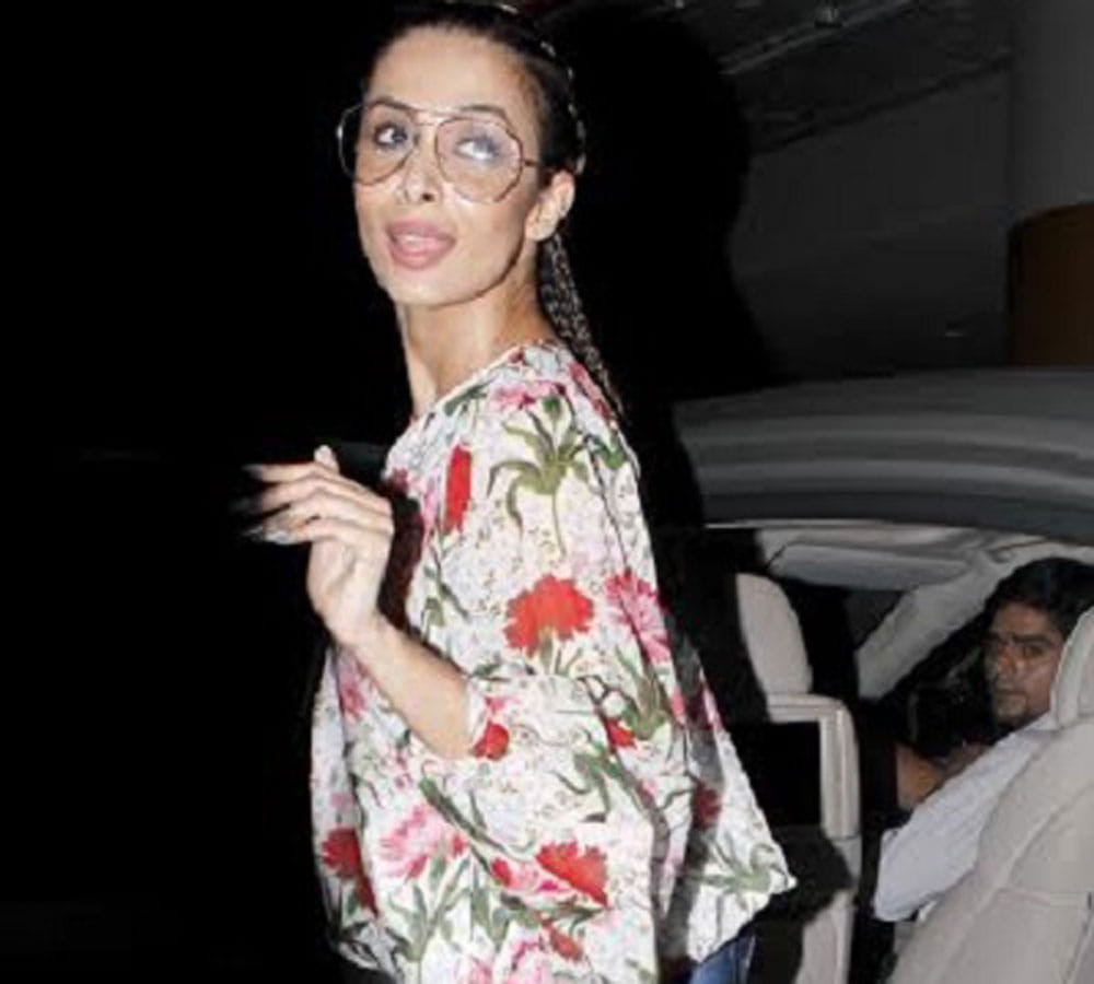 what happened with malaika arora hair