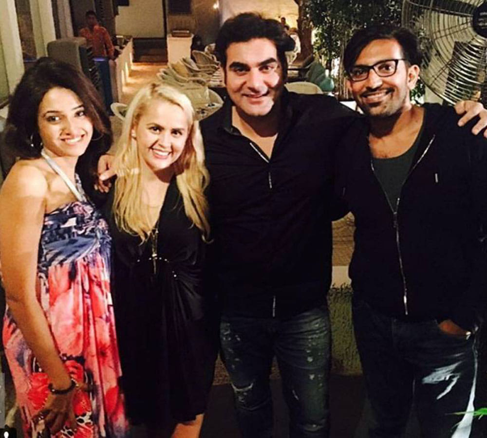 Arbaaz Khan romantic pics with his Romanian girlfriend Alexandra