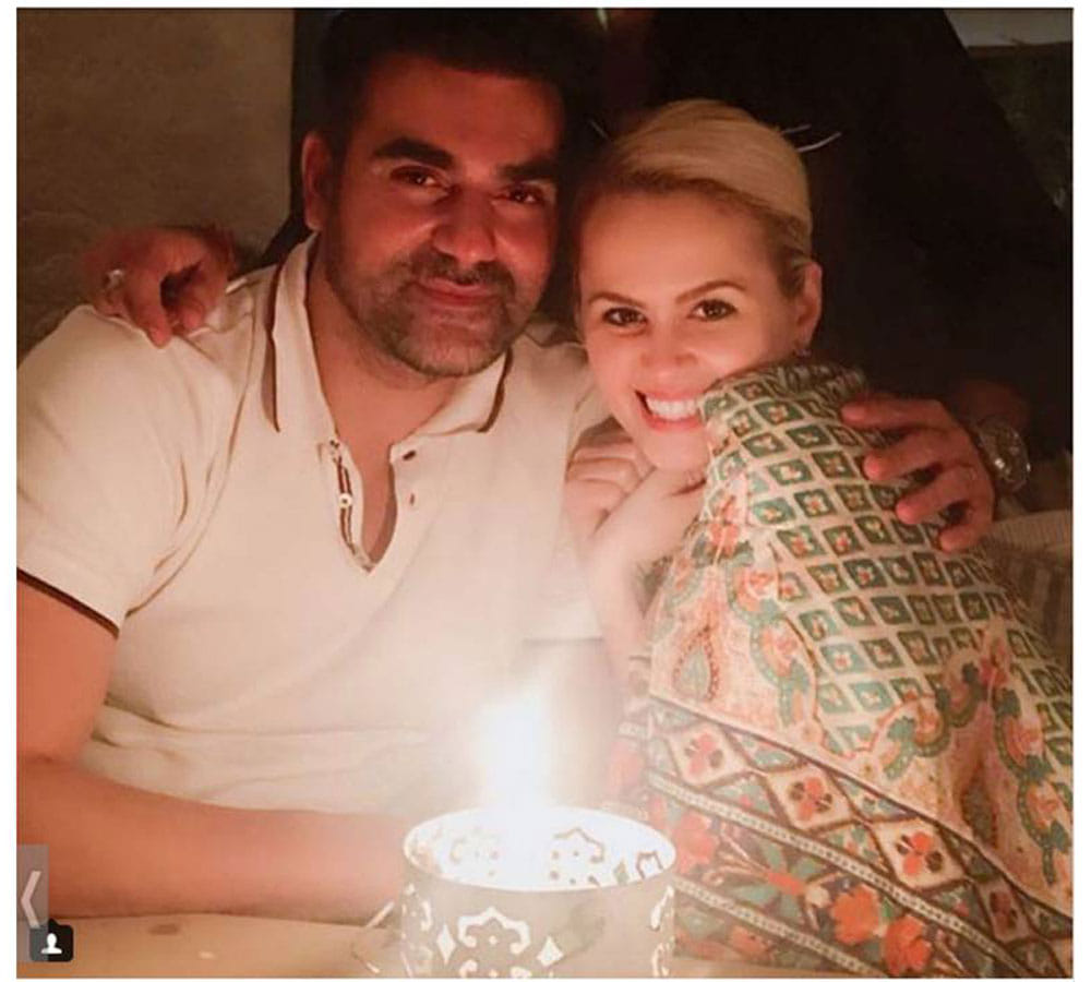 Arbaaz Khan romantic pics with his Romanian girlfriend Alexandra