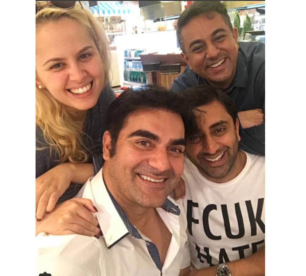 Arbaaz Khan romantic pics with his Romanian girlfriend Alexandra