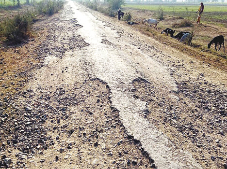 Road condition worse under Mahoba Lonevi