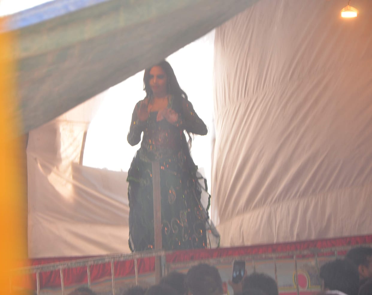 dance show without permission in neza fair