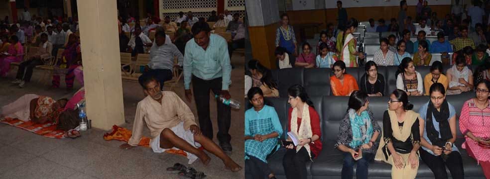 chaos in bhu: doctor and student continue his strike,patients are helpless