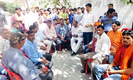 gunda act action against bjp leaders