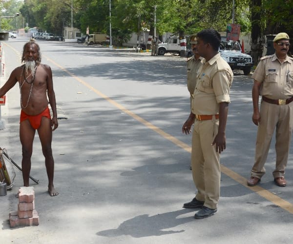 scenes of Uttar Pradesh chief minister house.