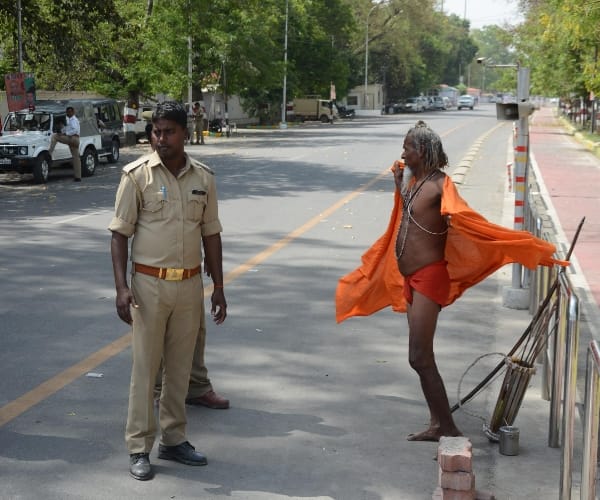 scenes of Uttar Pradesh chief minister house.