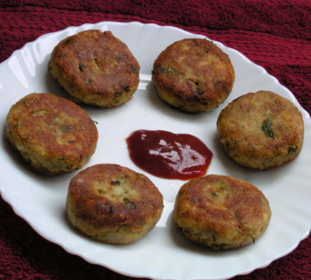 navratri special food cutlet and potato