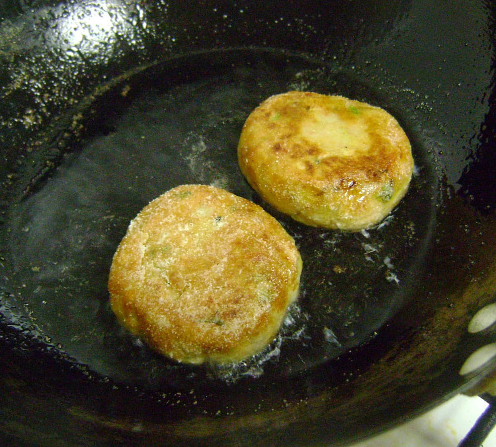 navratri special food cutlet and potato