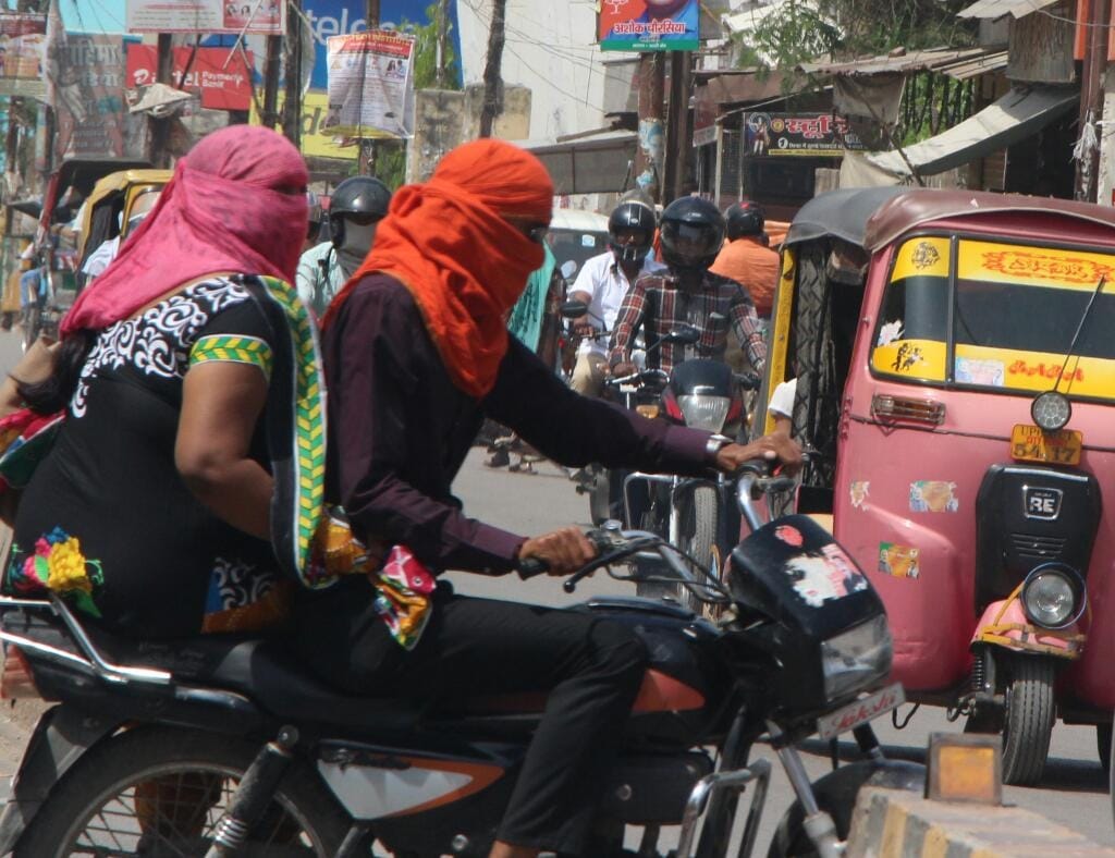 Heavy heat in north India, temperature reached 40 degrees Celsius