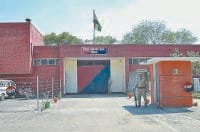 jind, mobile, jail, out side,  harayana