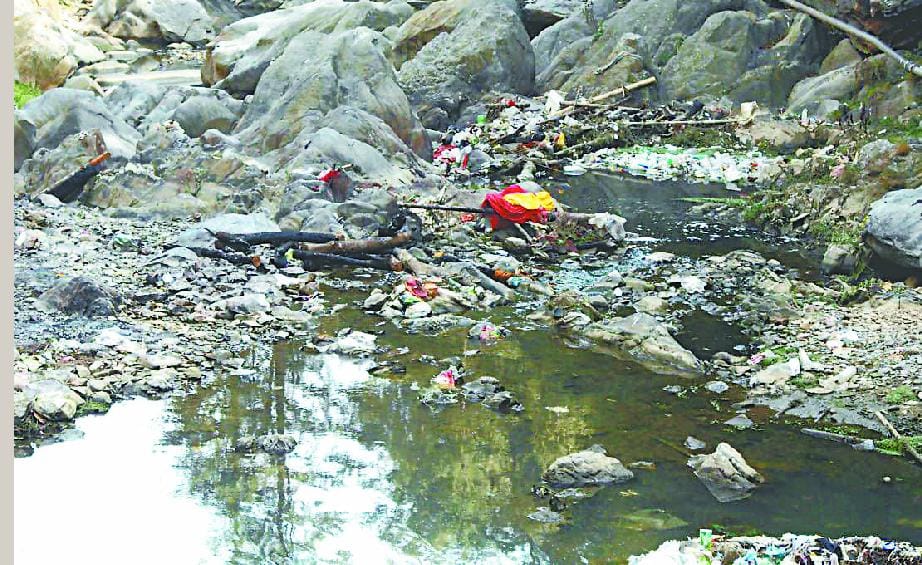 Sewerage is being thrown into rivers